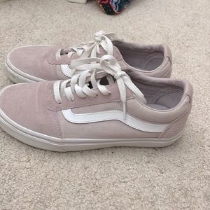 Rose/Pink Vans Size 7.5